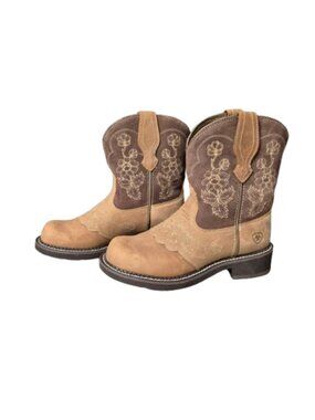 7.5 Ariat Fatbaby Western Cowgirl Boots